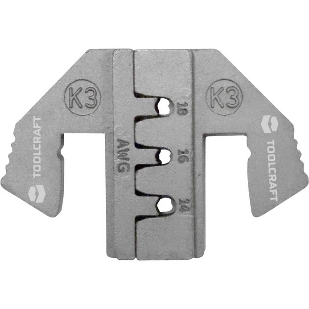 TOOLCRAFT PLE-0K3 Matrici di crimpaggio Adatto per connettore: DEUTSCH Range di