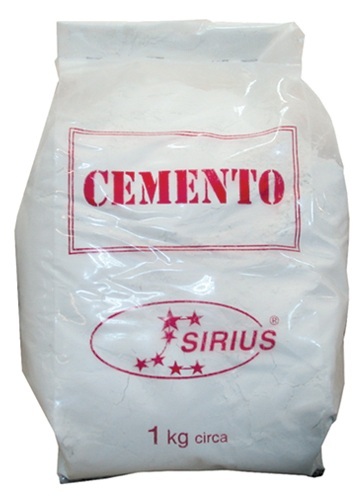 CEMENTO BIANCO KG. 1 MALTA PAVIMENTAZIONE EDILIZIA COSTRUZIONE CUCINA BAGNO