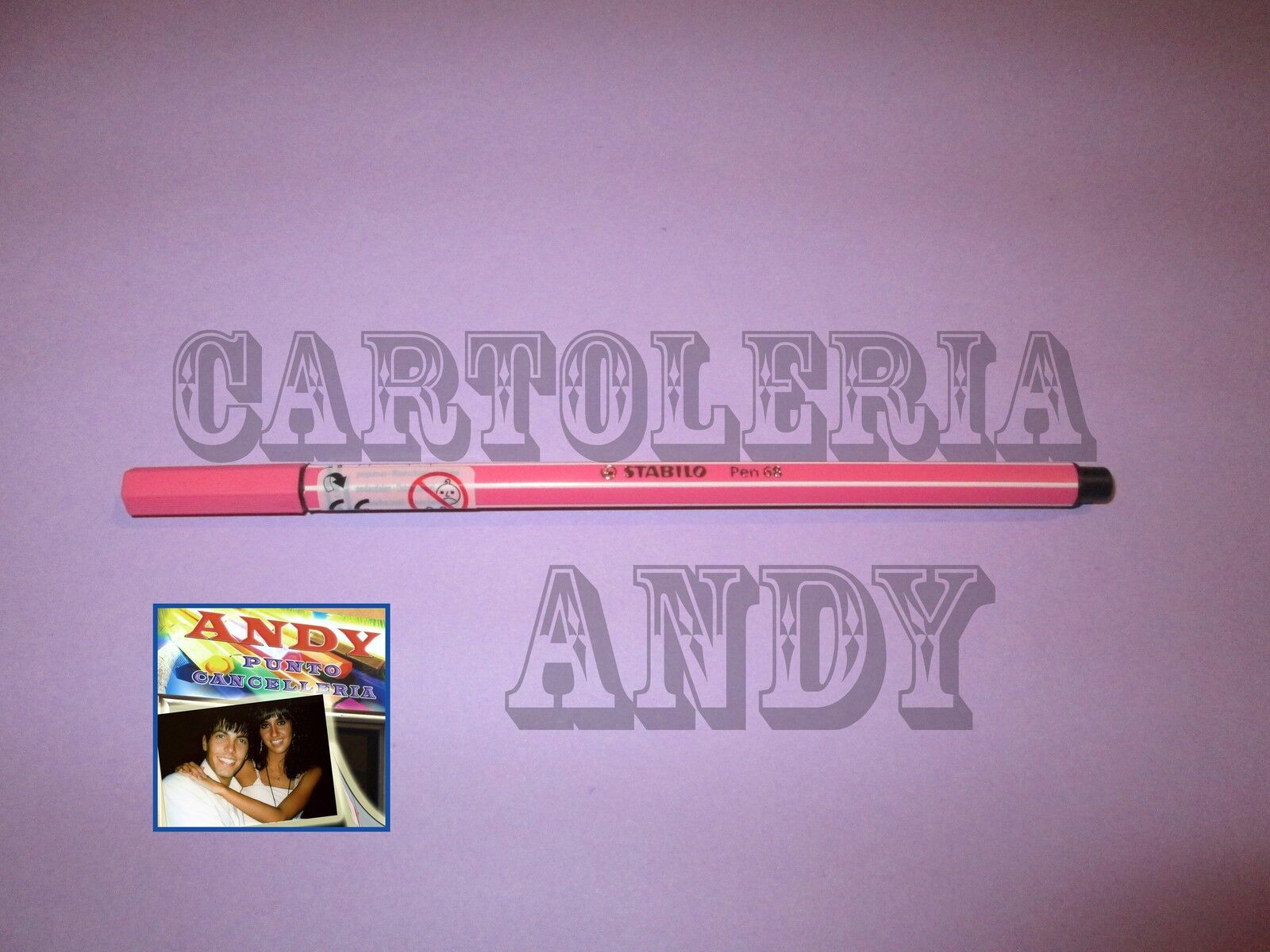 PENNARELLO PEN 68 - STABILO - ROSA - COD. 68/29