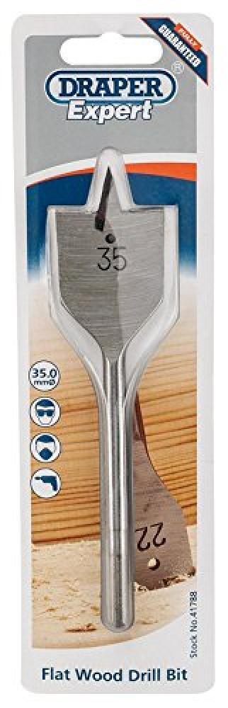 (TG. 35 mm) Draper 41788 - Esperto di 35 millimetri po 'di legno piatta - NUOVO