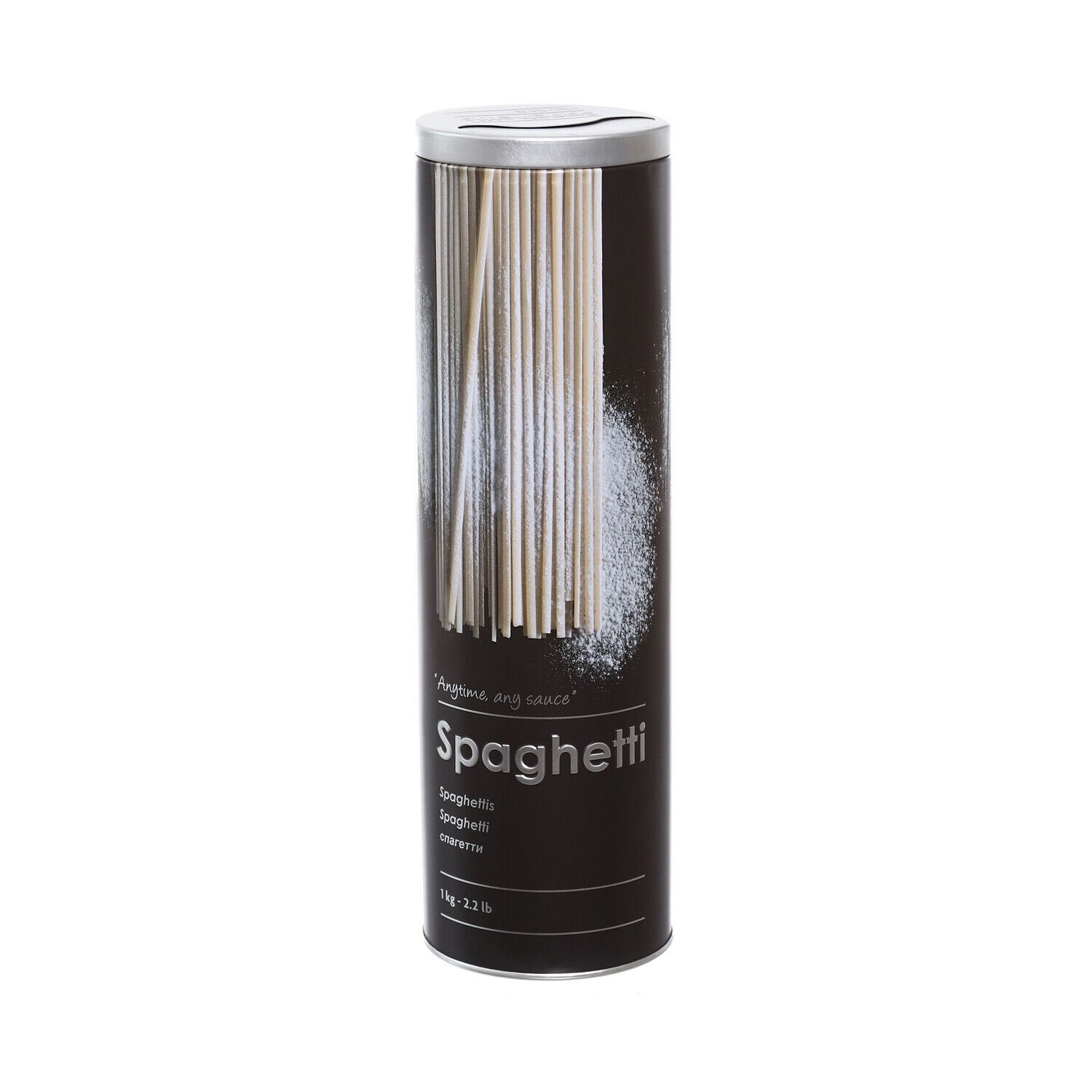 Scatola per spaghetti in ferro nero Utensili e accessori