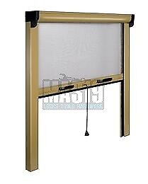 KIT ZANZARIERA A MOLLA VERTICALE 140x170 IRS BRONZO