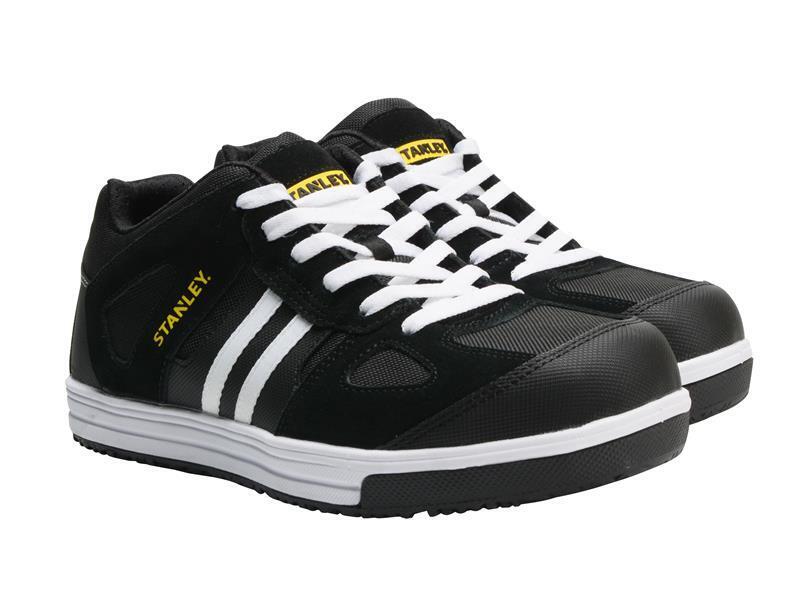 Stanley Abbigliamento Cody Sicurezza Scarpe Nero/Bianco Righe UK 8 Euro 42