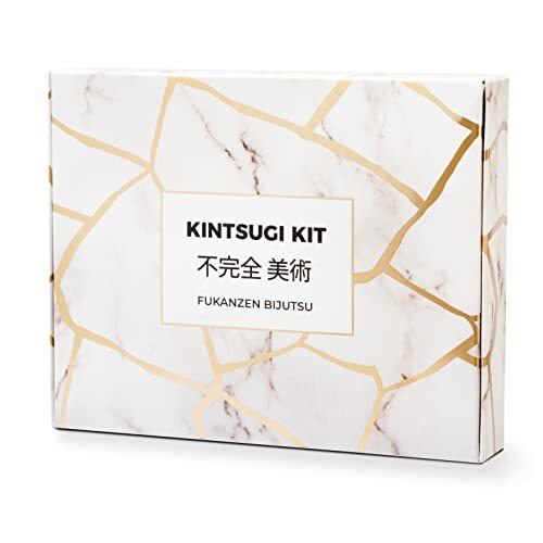Laffair Kit di riparazione Kintsugi – Riparazione ciotole in ceramica (u3l)