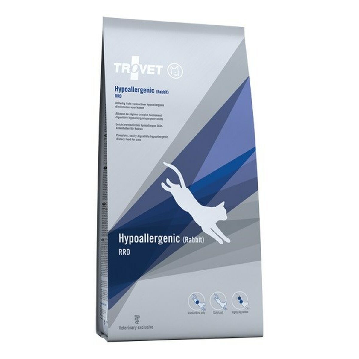 Cibo per gatti Trovet Hypoallergenic RRD Adulto Coniglio 3 Kg