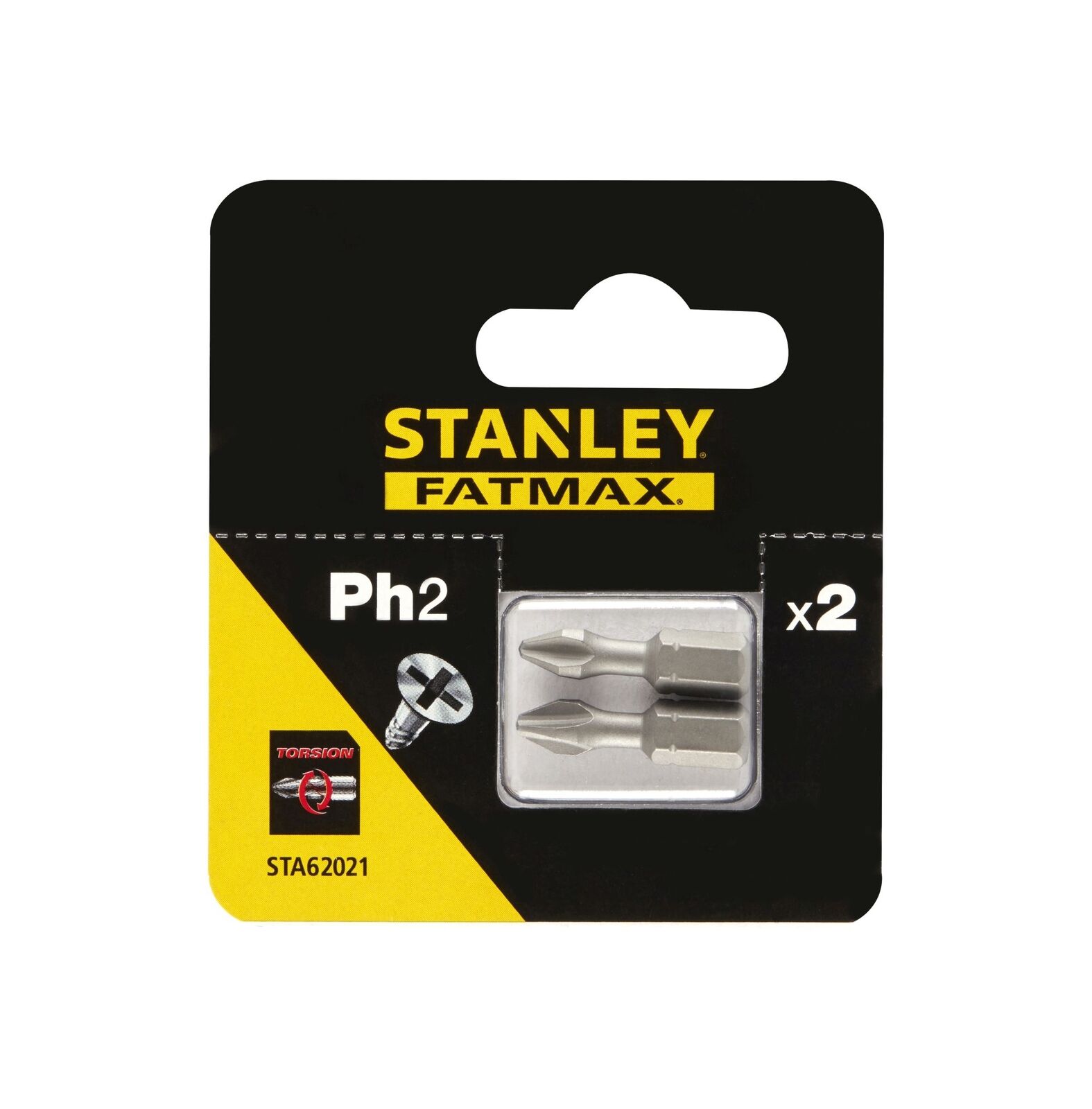 2 Punte Torsion 25mm Ph2