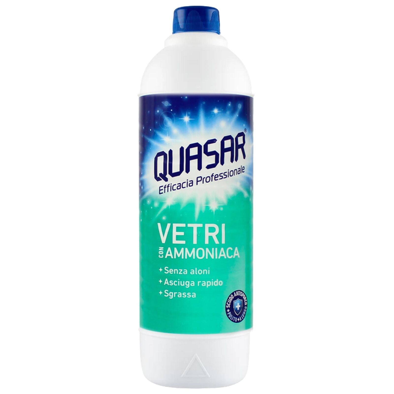 QUASAR VETRI CON AMMONIACA FLACONE DI RICARICA DA 580ML