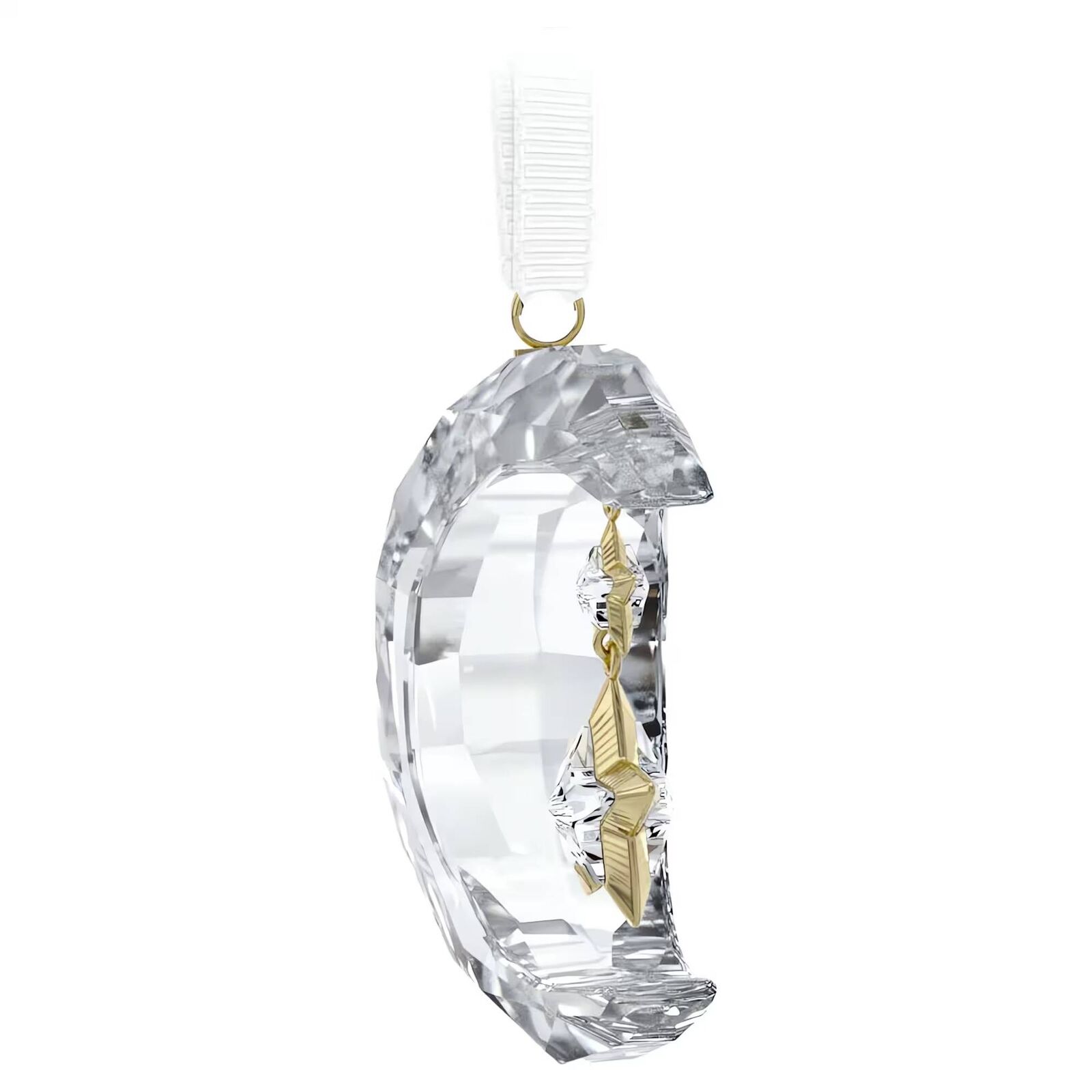 Cristallo Swarovski Decorazione Luna Holiday Magic 5686616 Ornament Moon