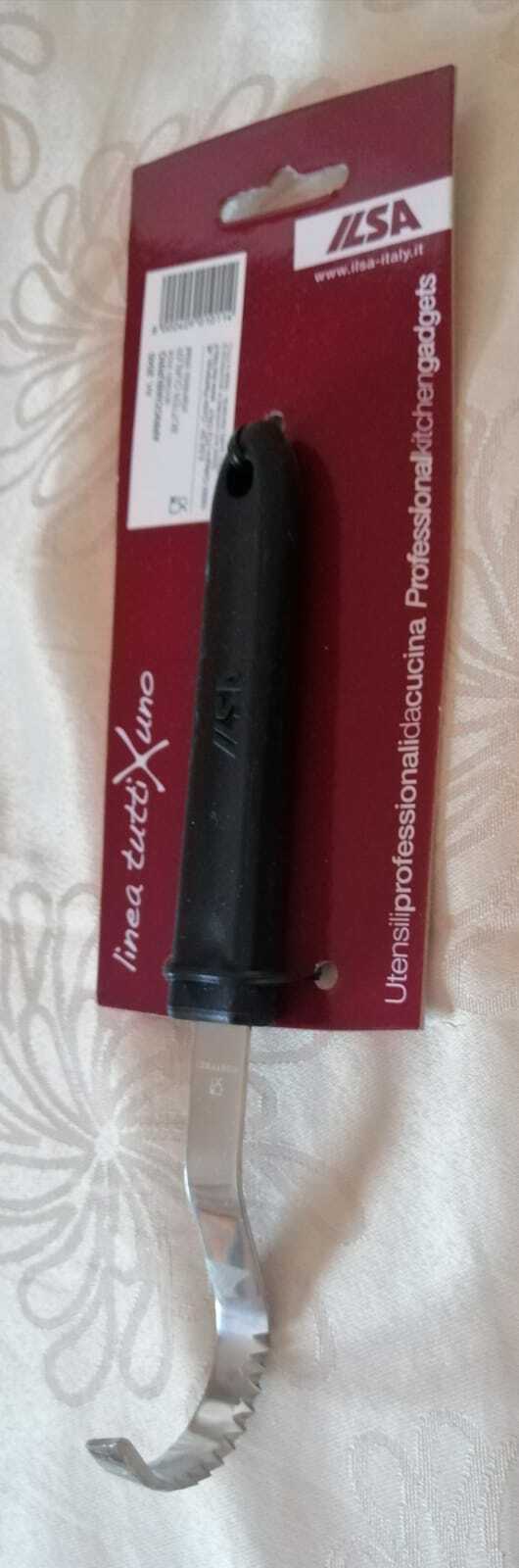 ARRICCIABURRO ILSA ACCIAIO INOX BUTTER CURLER UTENSILI PROFESSIONALI 2040