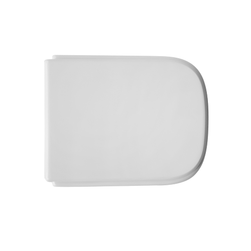 Sedile wc coprivaso per Vitra vaso S20 42-44,7x35,3 cm con cerniere regolabili