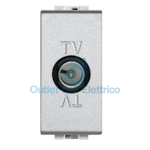 BTICINO LIGHT TECH PRESA TV DERIVATA MASCHIO NT4202D LIGHT TECH