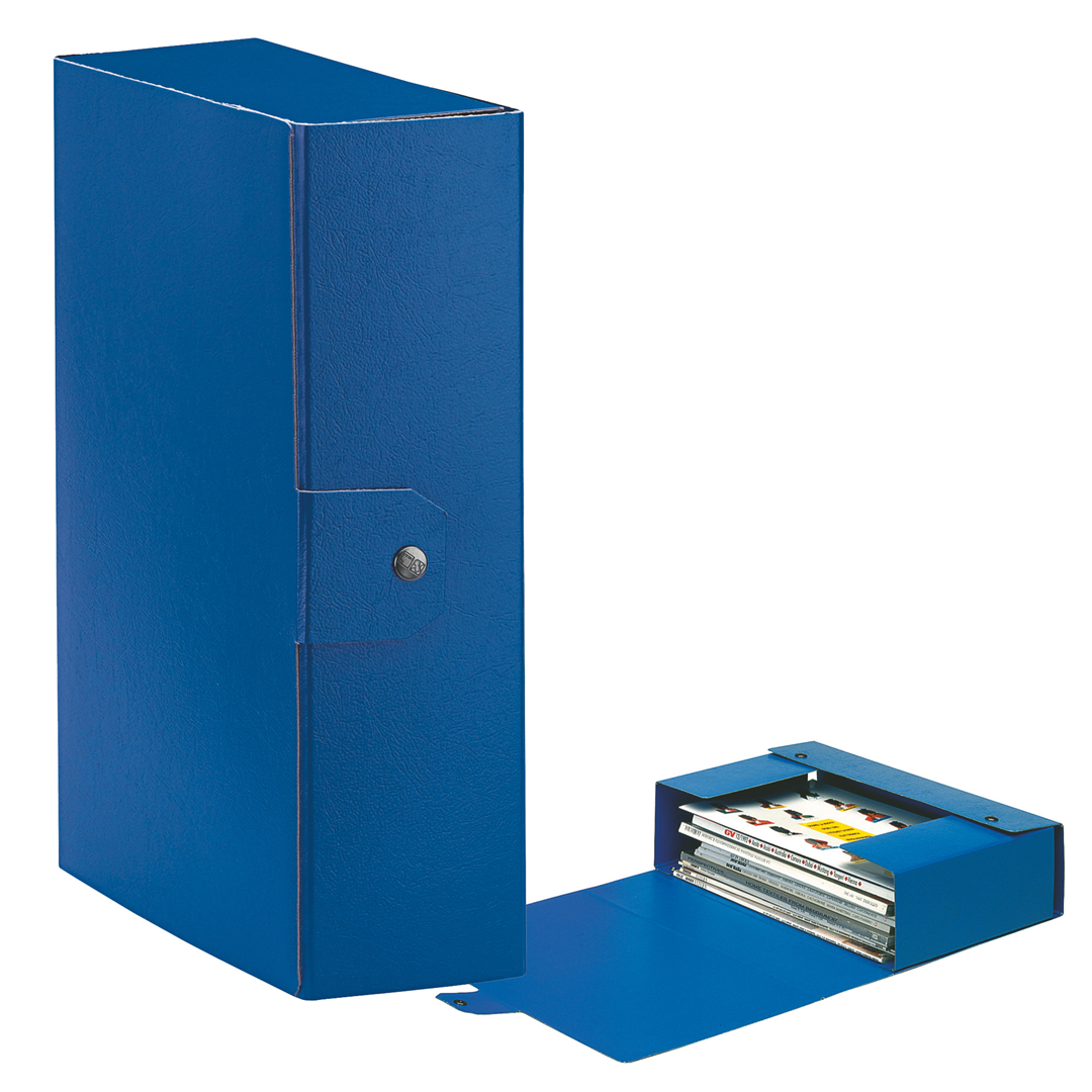 Scatola Porta Progetto D.10 Eurobox 25x35 Blu | Esselte