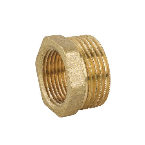 Riduzione mf in ottone giallo  1"1/2 x 1/2CAVAL