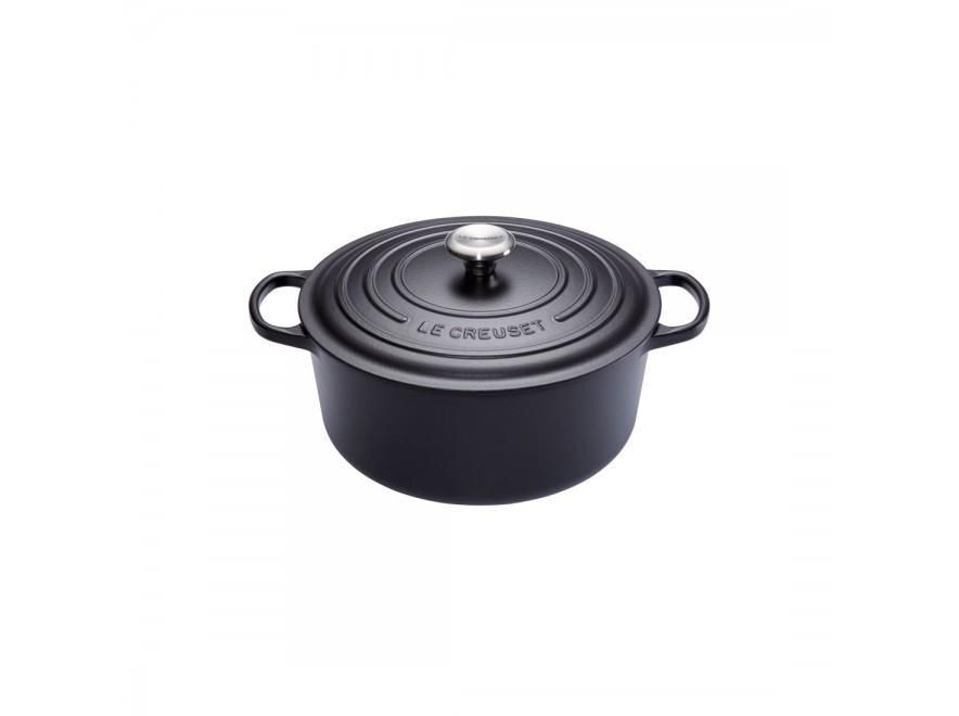 Le Creuset Signature Casseruola Rotonda 20cm Nero 24147263968