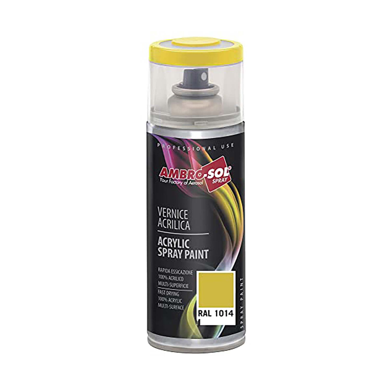 Bomboletta Di Vernice Spray Acrilica 400Ml Avorio RAL 1014