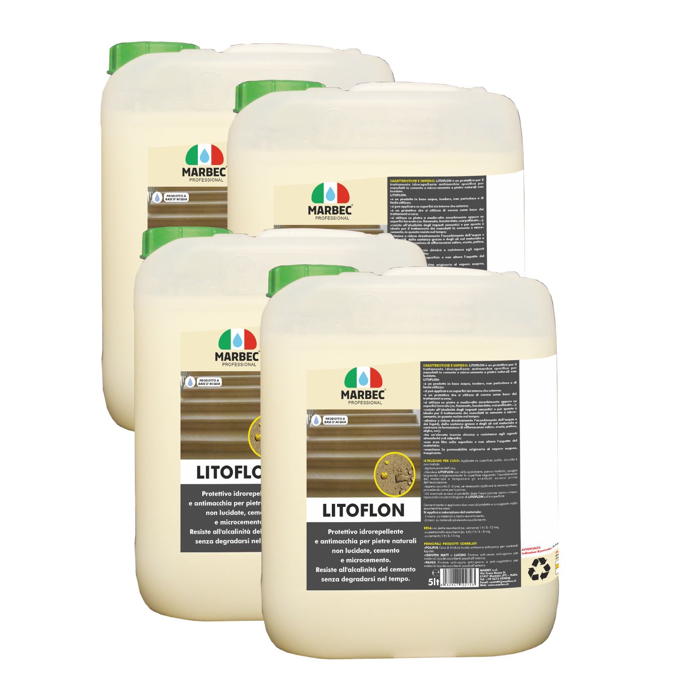 LITOFLON - Protettivo per pietre e cemento