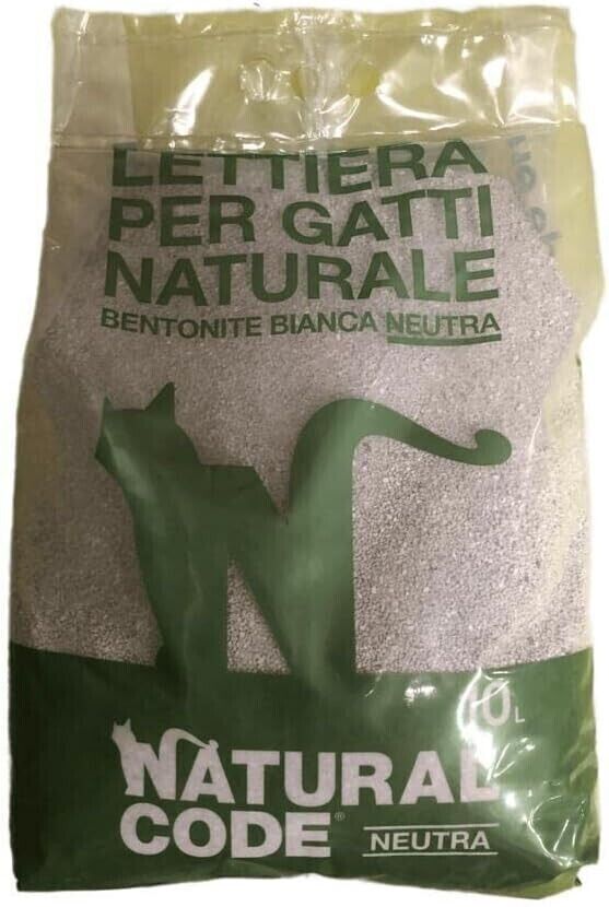 Natural Code Lettiera Bentonite Neutra da 10LT