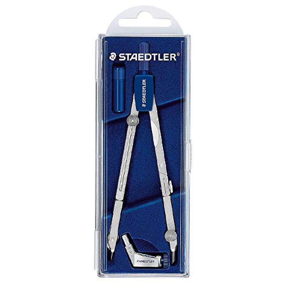 STAEDTLER Mars Basic 554 T01 554 - Set de dibujo con compás y alargador con caj
