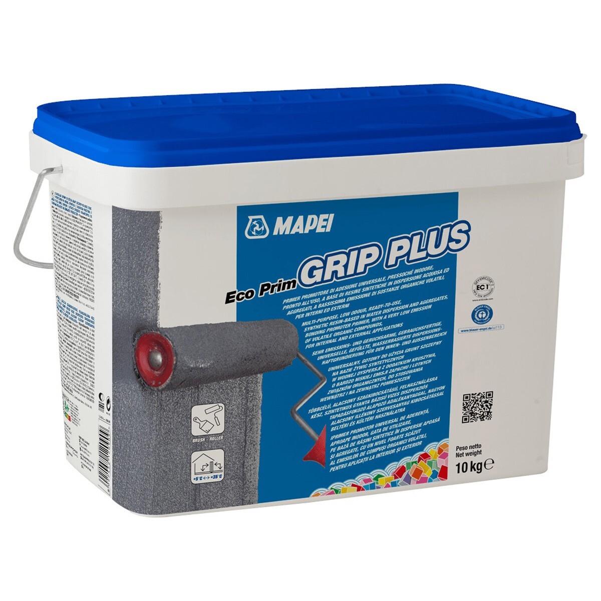 MAPEI ECO PRIM GRIP PRIMER KG.10 PRIMER A BASE DI RESINE SINTETICHE ACRILICHE