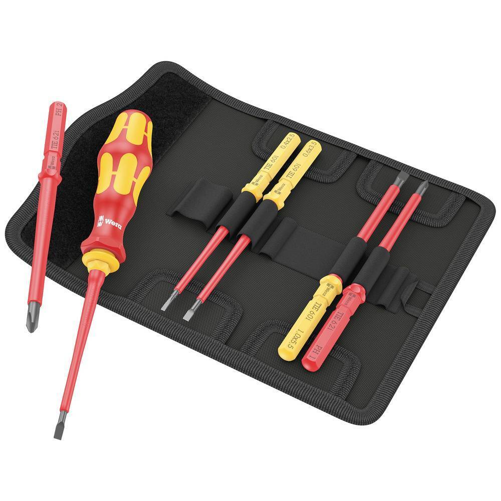 Wera Kraftform Kompakt VDE 7 Universal 1 Elettricisti Kit di punte