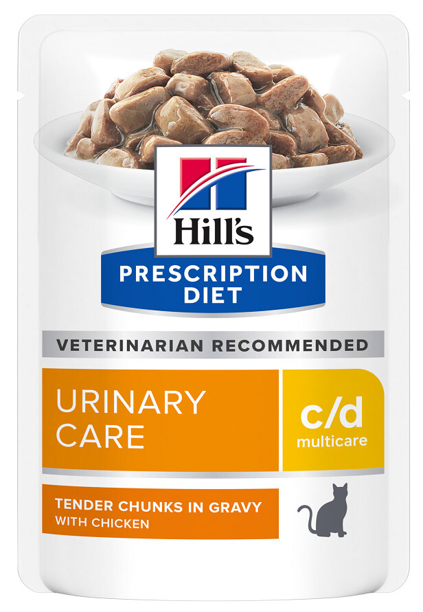 Hill's Prescription Diet C/D Multicare Urinary Care per Gatto con Pollo da 85g