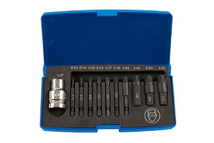 Laser 6080 - Estrattore per Viti Torx, Set da 11