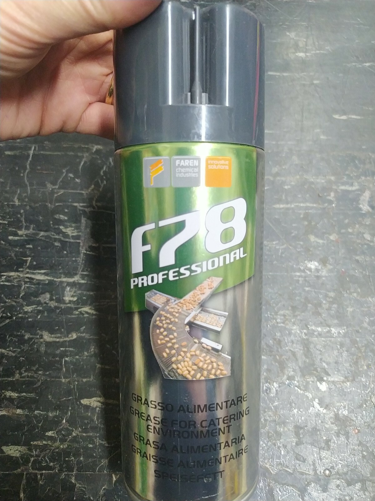 FAREN F78 Lubrificante Grasso ALIMENTARE H.A.C.C.P. SPRAY 400ml Professionale