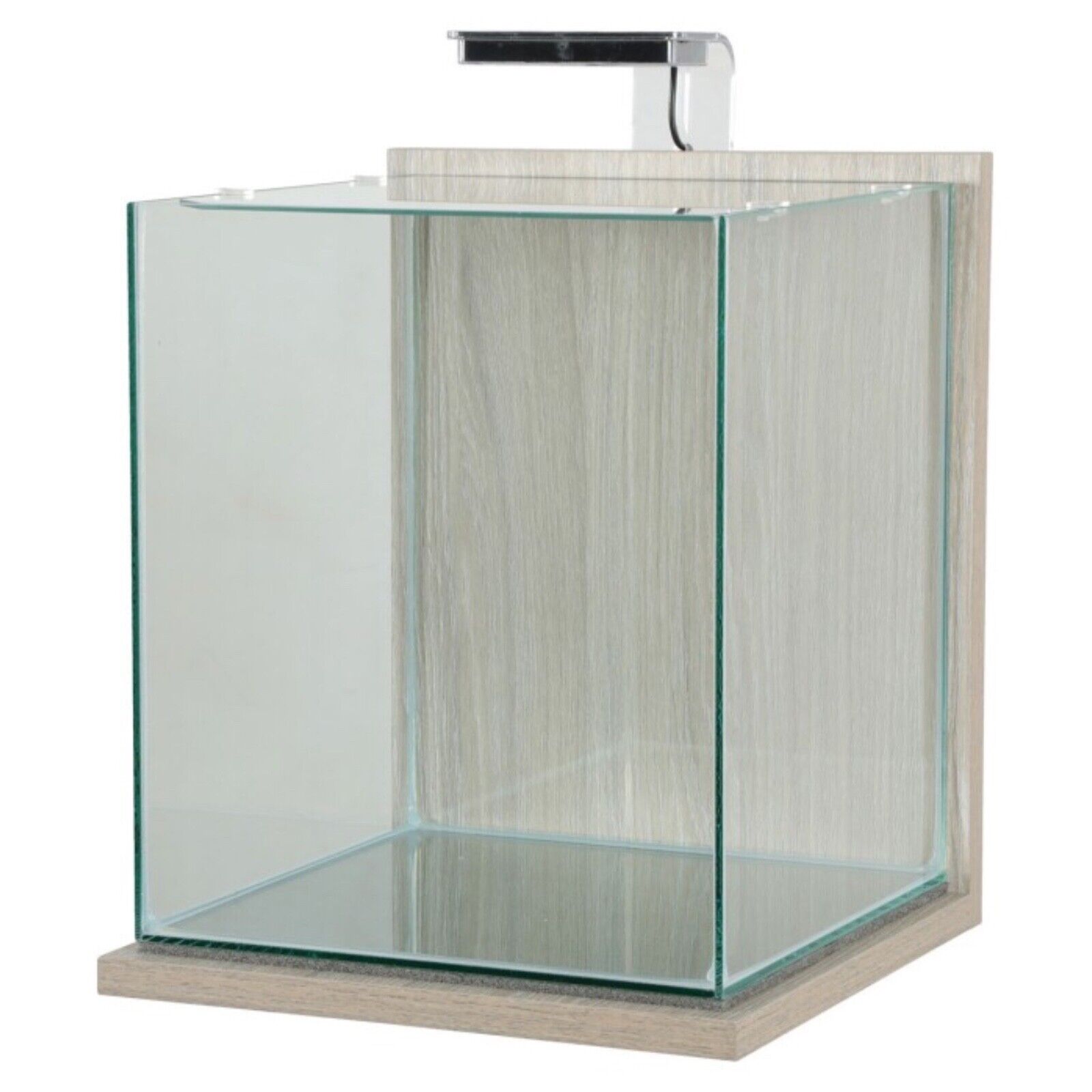 ZOLUX JALAYA XXL ZEBRANO GRIGIO ACQUARIO COMPLETO ACQUA DOLCE 31,5 LITRI
