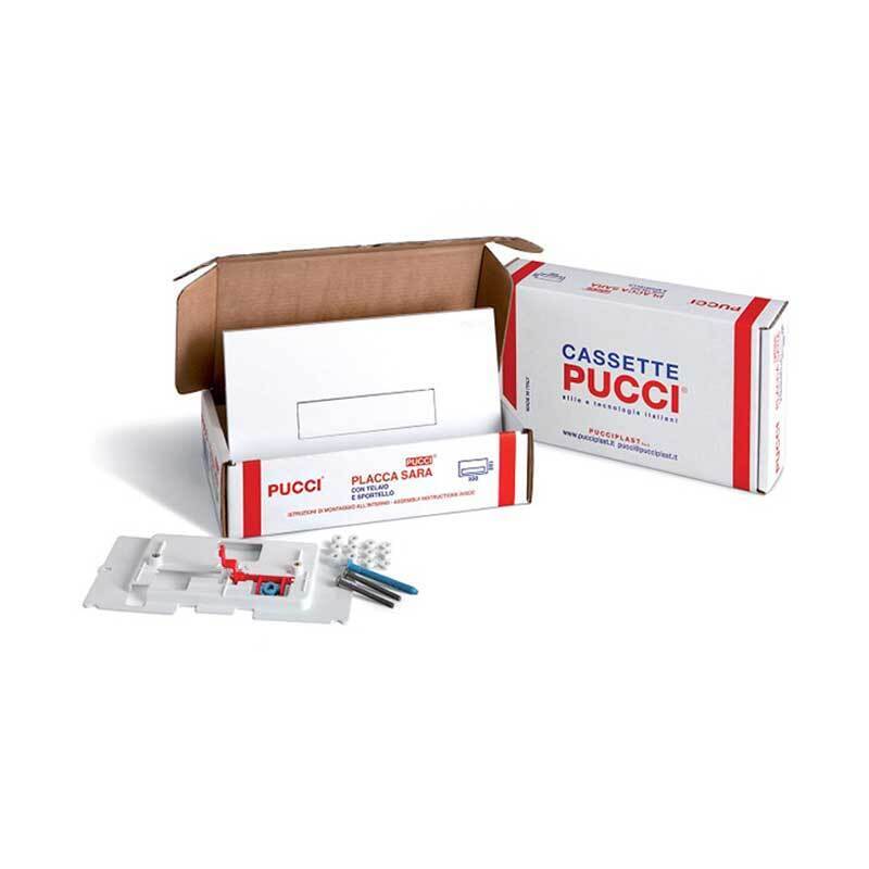 Pucci Rinnova placca di comando cromo Sara | 80179662