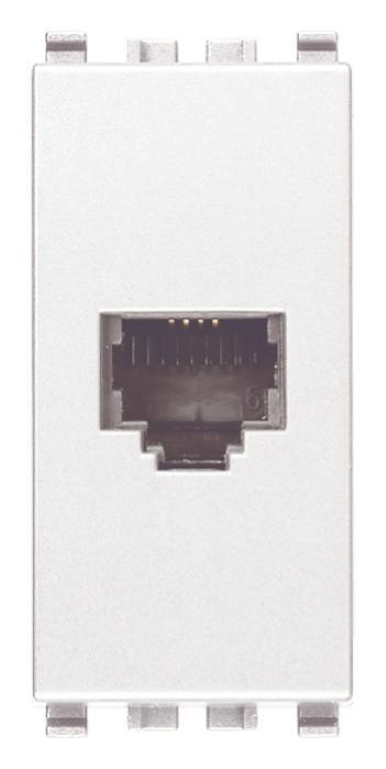 PRESA RJ11 6/4 bianco