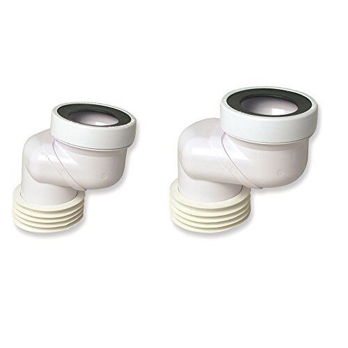 Acquastilla 115241 Raccordo Eccentrico per Scarichi WC, Multicolore