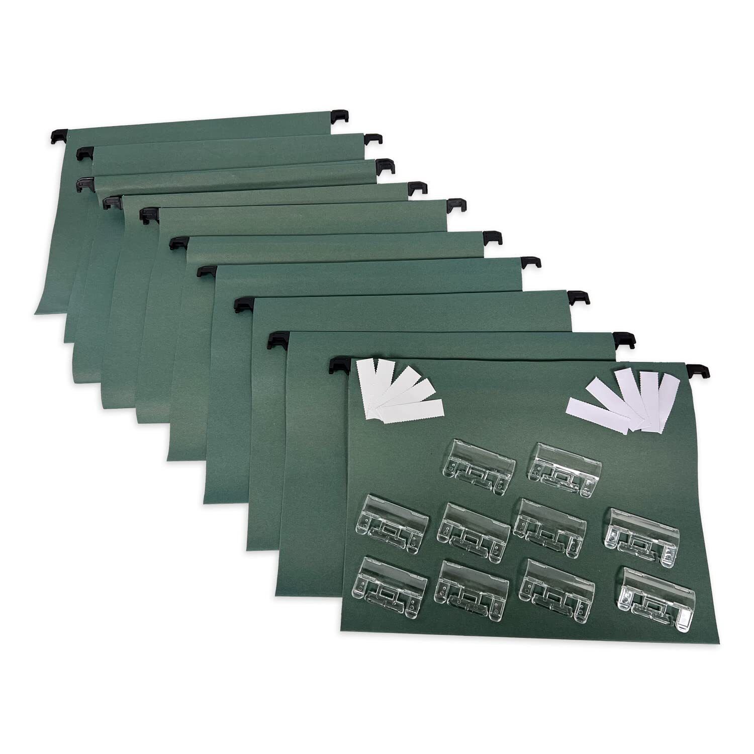 Cathedral Value A4 Manilla Suspension Files - Green (Pack of 10) A4 Pack of 10 S