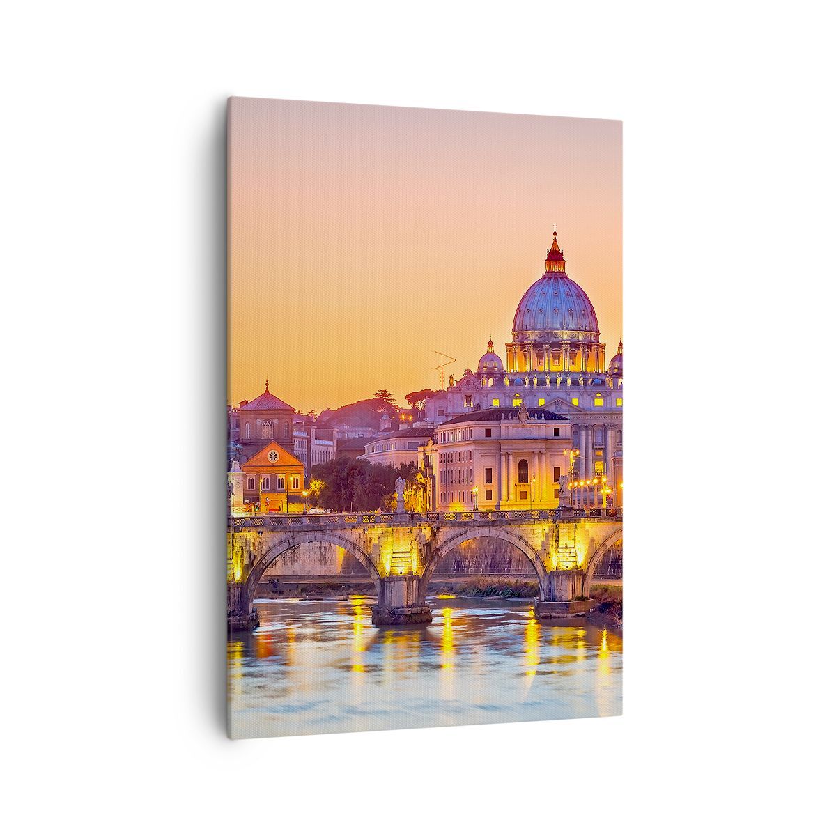 Quadro su Tela 70x100cm Roma italia basilica storia Stampe Immagini Murale