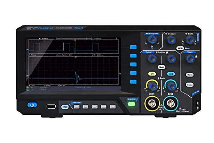 PeakTech 1404, oscilloscopio di memoria digitale, 2 canali, 100 MHz, 1GS/s, inte