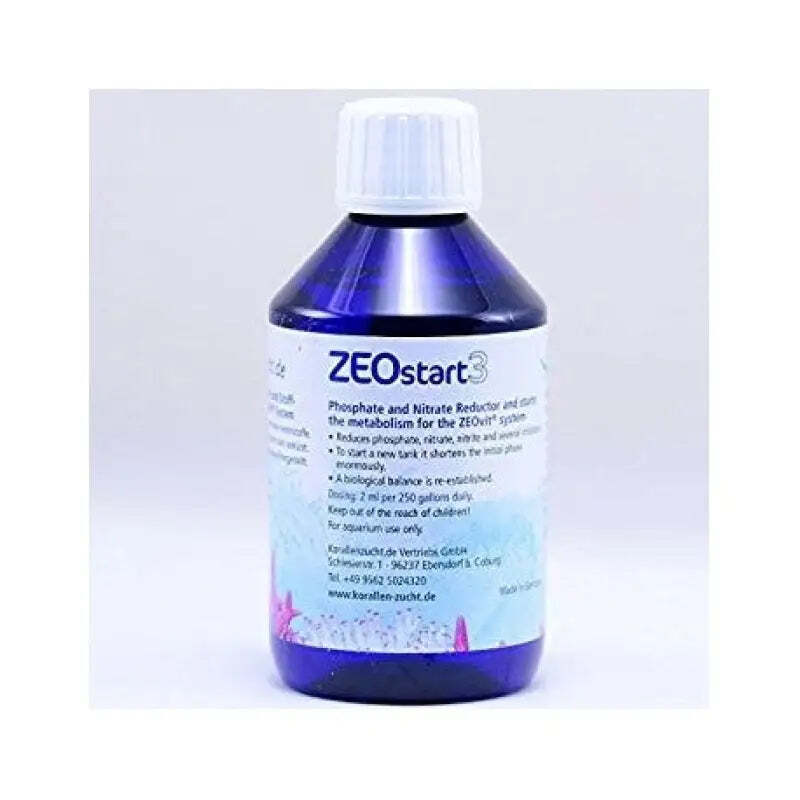 KORALLEN ZUCHT ZEOstart 3 - Riduce gli NO3 e PO4 in acquario marino 250 ml