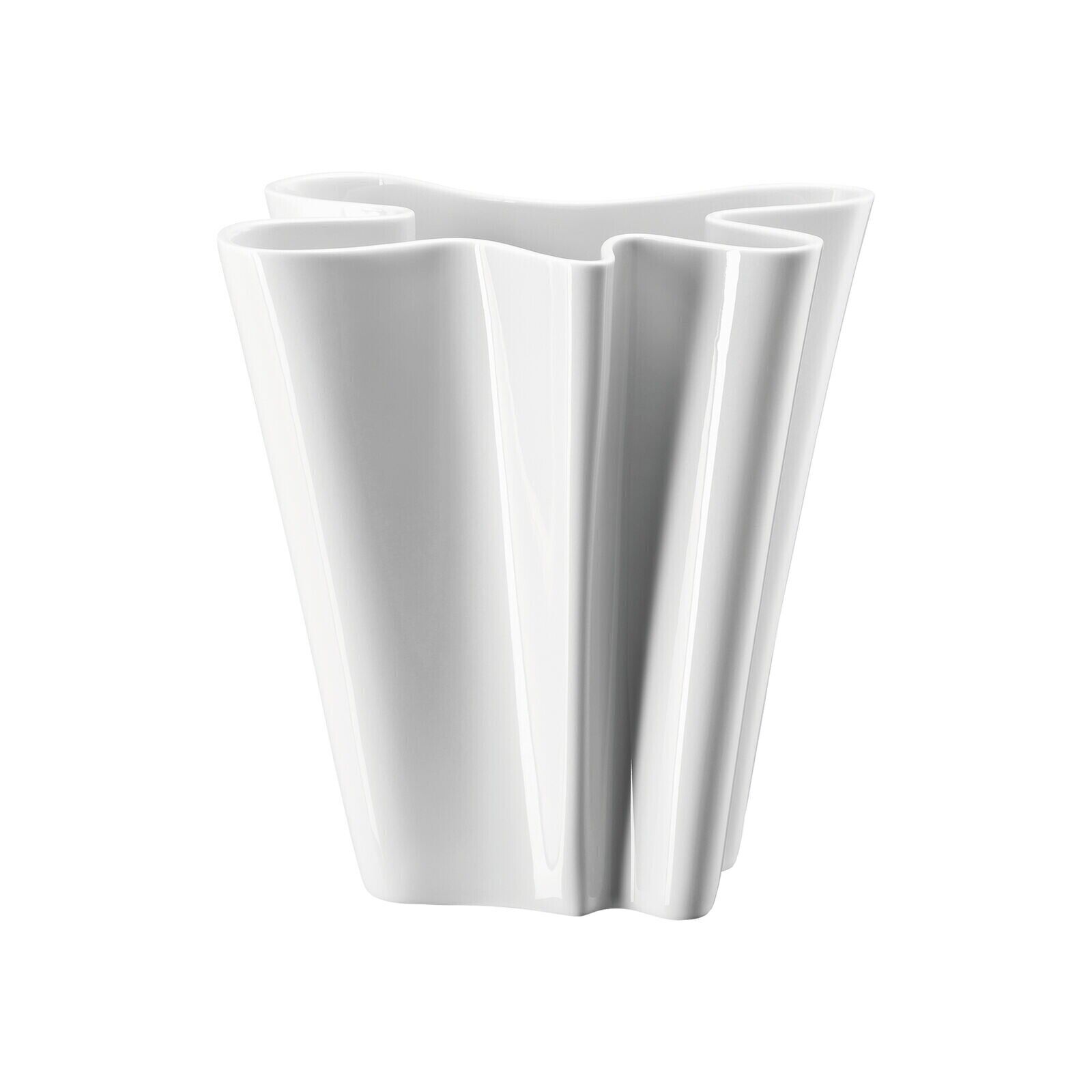 Rosenthal studio-line - Vaso Flux Bianco 26cm Porcellana Rosenthal studio-line