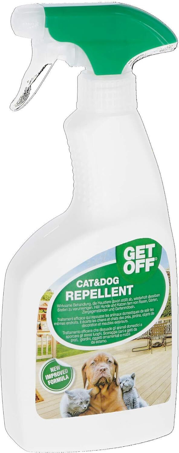 GET OFF Disabituante Repellente Dissuadente Liquido Per CANI e  GATTI ml. 500