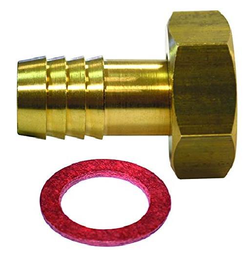 Boutt 0136896 EA122   Raccordo a tre vie femmina in ottone 15 x 21 per tubi 12