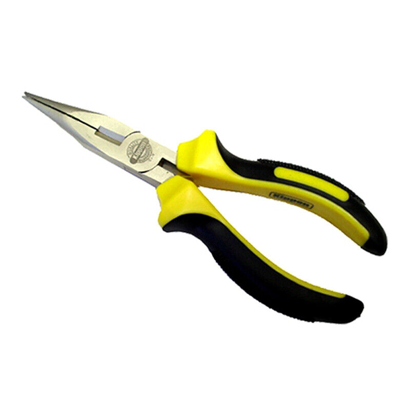 PINZA A BECCHI SEMI TONDI 175 MM. IN ACCIAIO CROM VANADIUM
