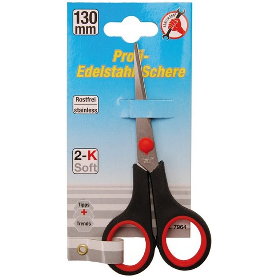 forbici 130 mm - codice bgs7964 KRAFTMANN officina