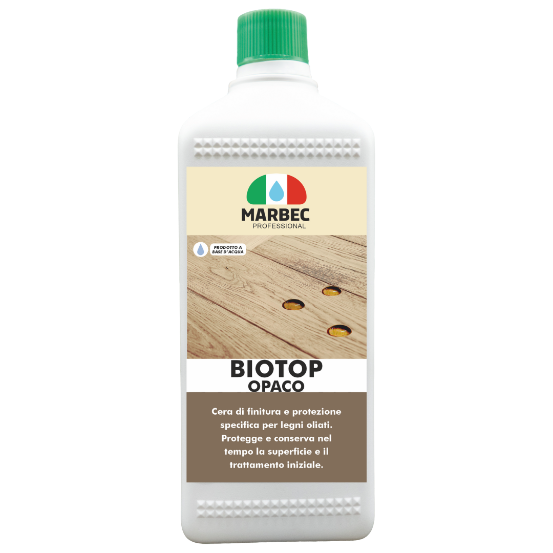 BIOTOP OPACO - Finitore opaco anti-sporco, anti-usura per legno