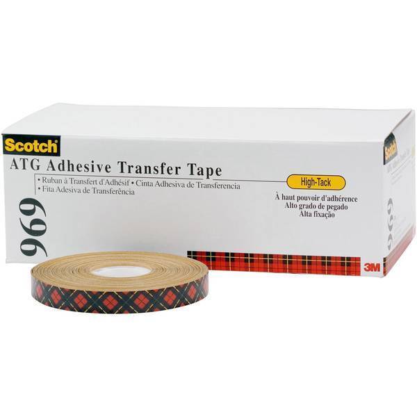 3m 9691933 pellicola adesiva trasparente l x 33 m 19 mm 1 rotoloi