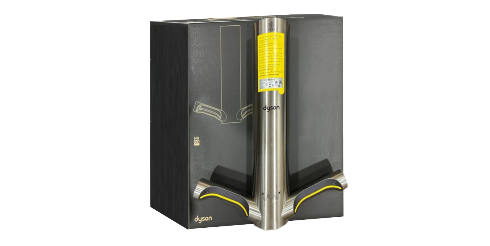 Dyson Asciugamani Elettrico Airblade 9KJ HU03 Stainless Steel