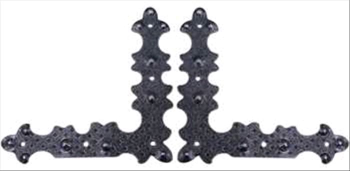 PIASTRA RINFORZO FERRO BATTUTO CM 12X12 SX 310