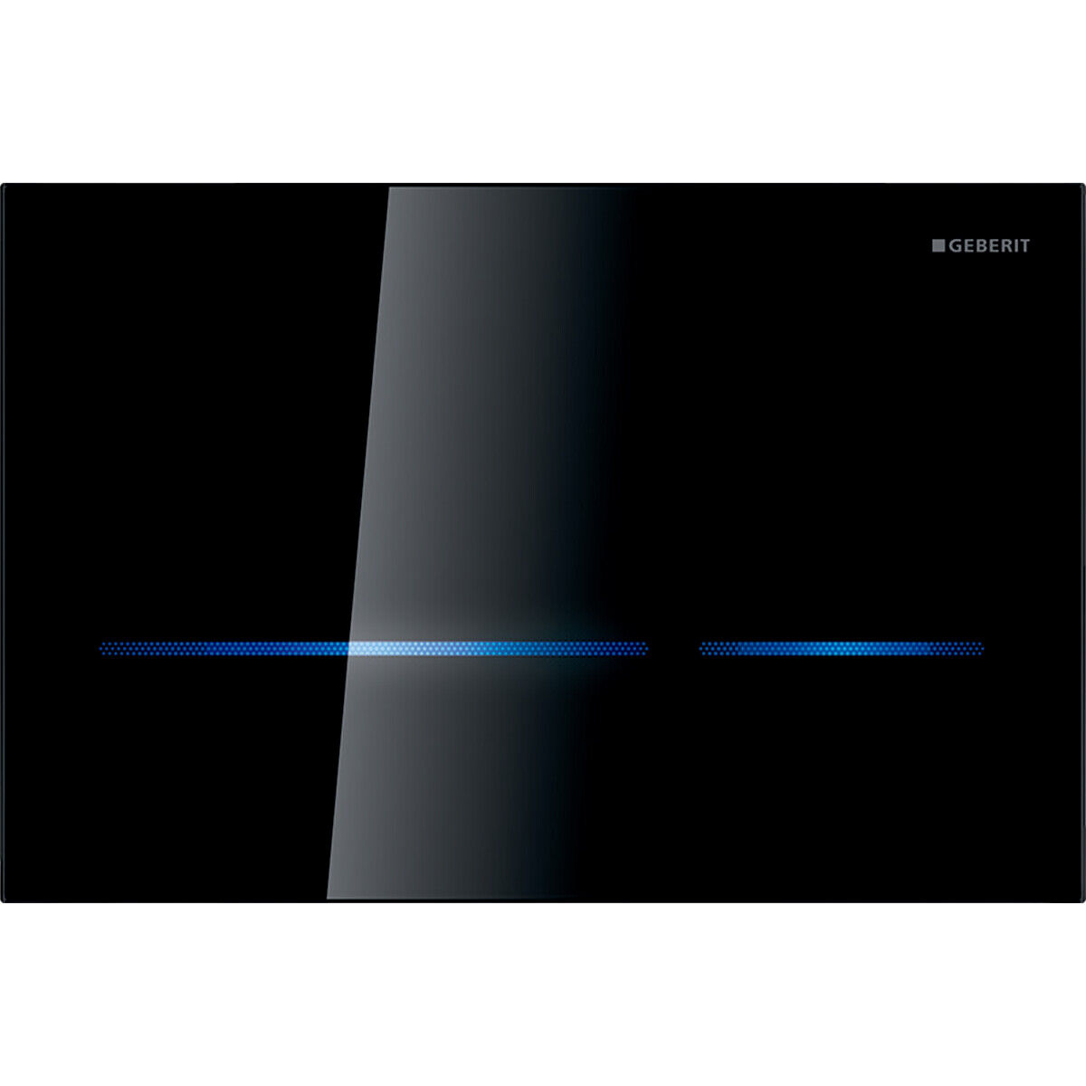 Geberit Sigma 80 Placca di Comando Senza Contatto Vetro Nero | 116.092.SG.1