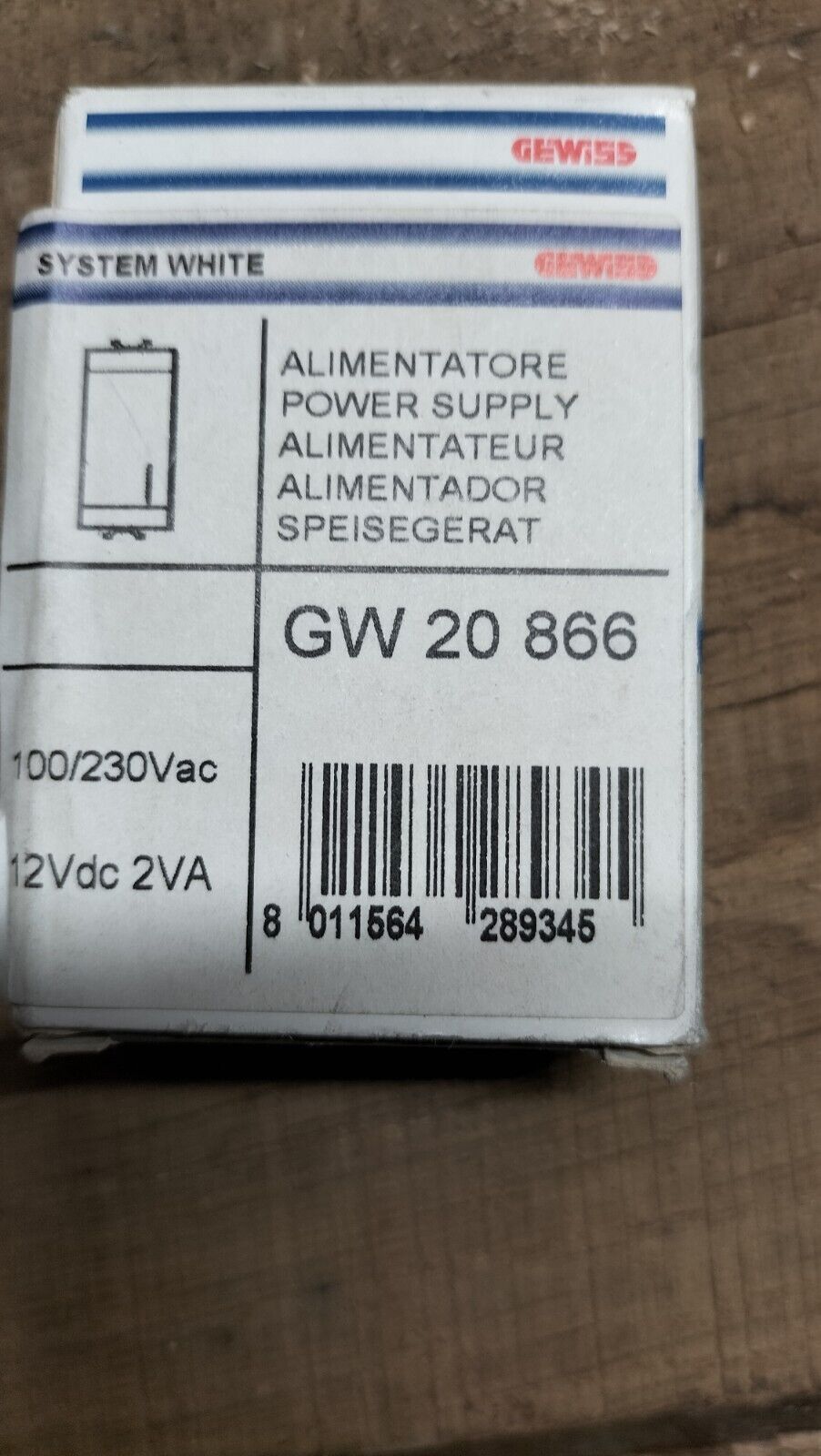 Alimentatore 230v Gewiss System White  - GEW GW20866