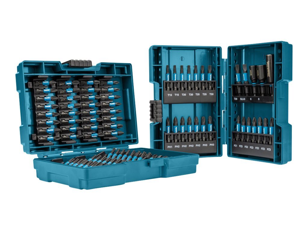 Makita Impact Black Impact screwdriver bit set 90 pieces torx, E-03109