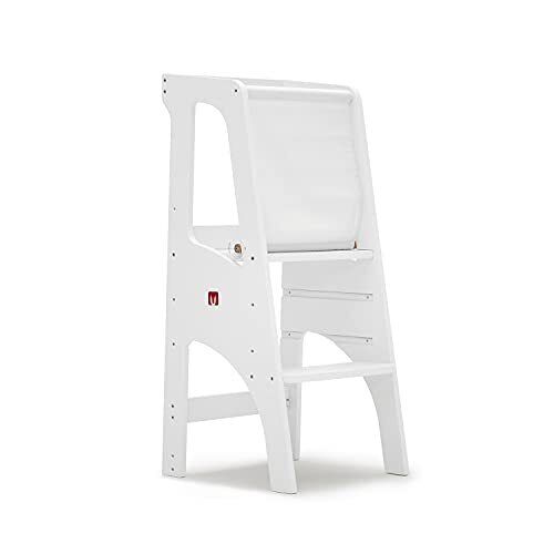 Bianconiglio Kids EVO KIDSAFE Learning tower Montessori con sistema di (z4U)