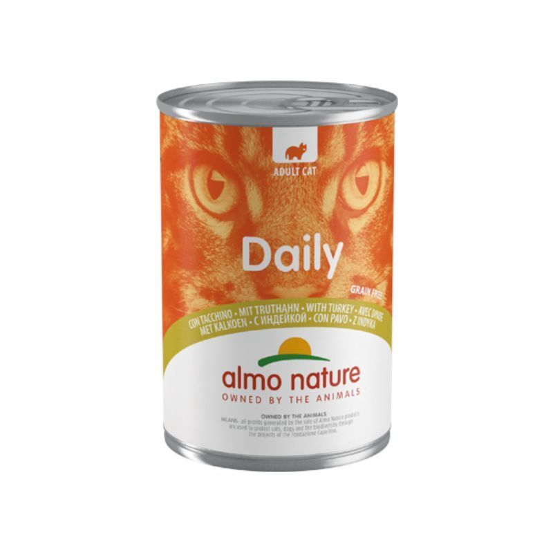 Almo nature cat daily tacchino 400gr