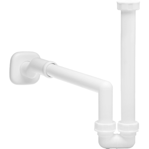 SIFONE ECCENTRICO PER BIDET Bianco LIRA